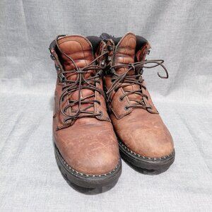 Red Wing Mens Leather 926 EH DynaForce Waterproof Work Soft Toe Boots Size 10 D